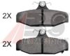 A.B.S. 38295 OE Brake Pad Set, disc brake